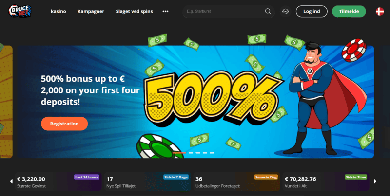 Bruce Casino Hauptseite
